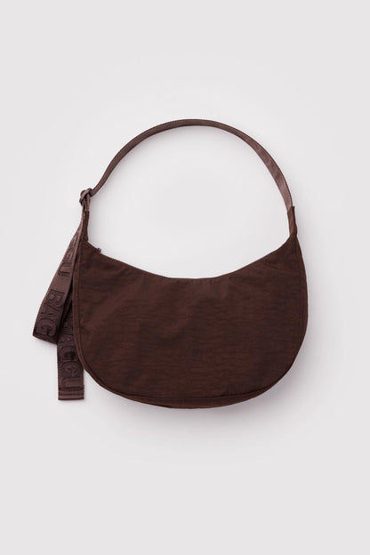 BAGGU Medium Nylon Crescent Bag Coffee