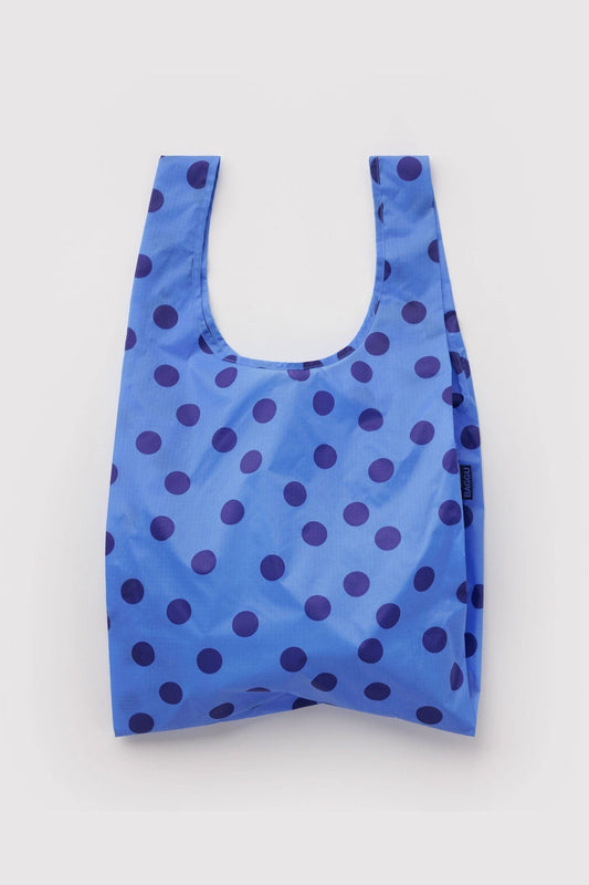 BAGGU Standard Tote Blue Polka Dot