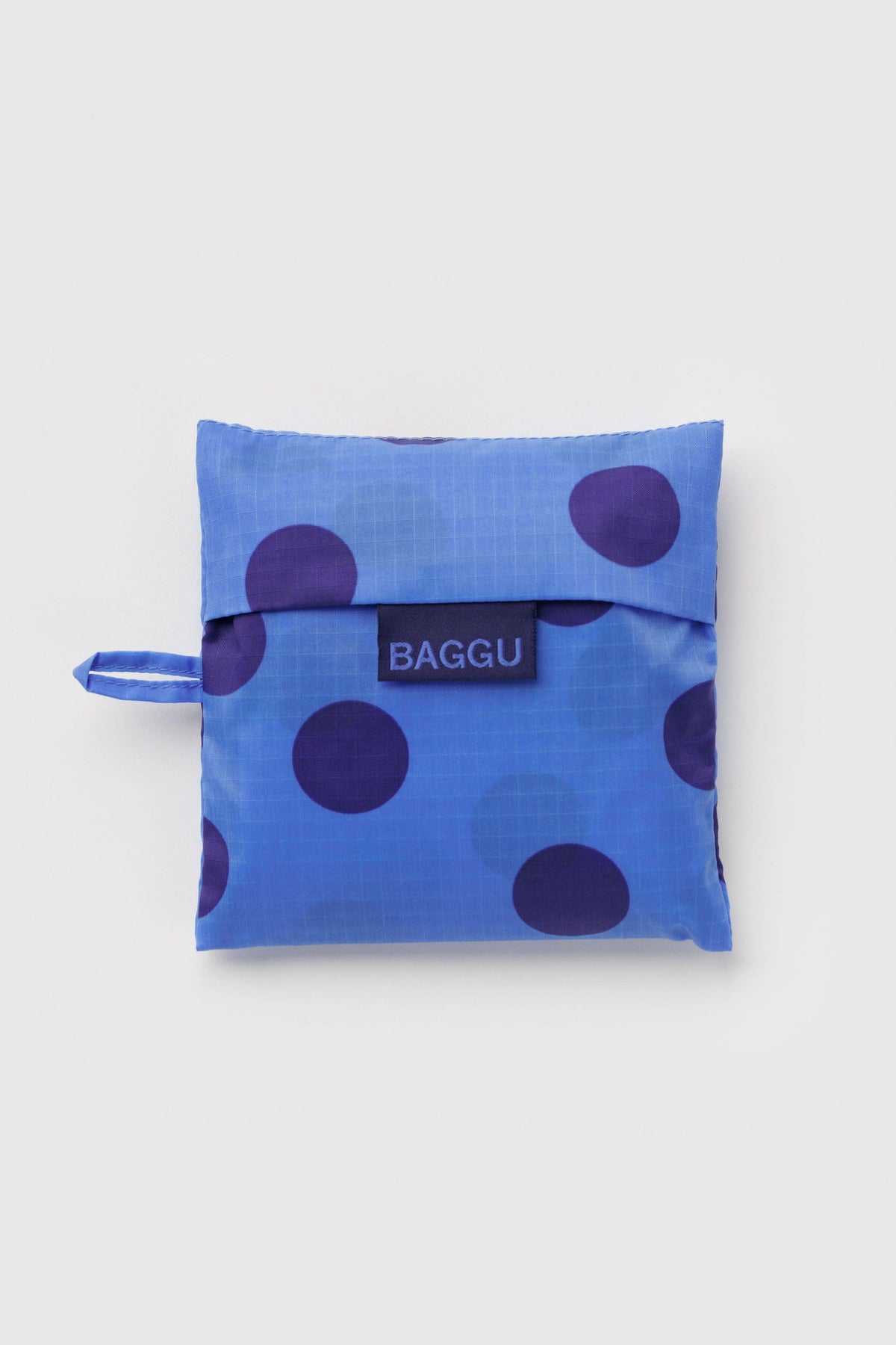 BAGGU Standard Tote Blue Polka Dot