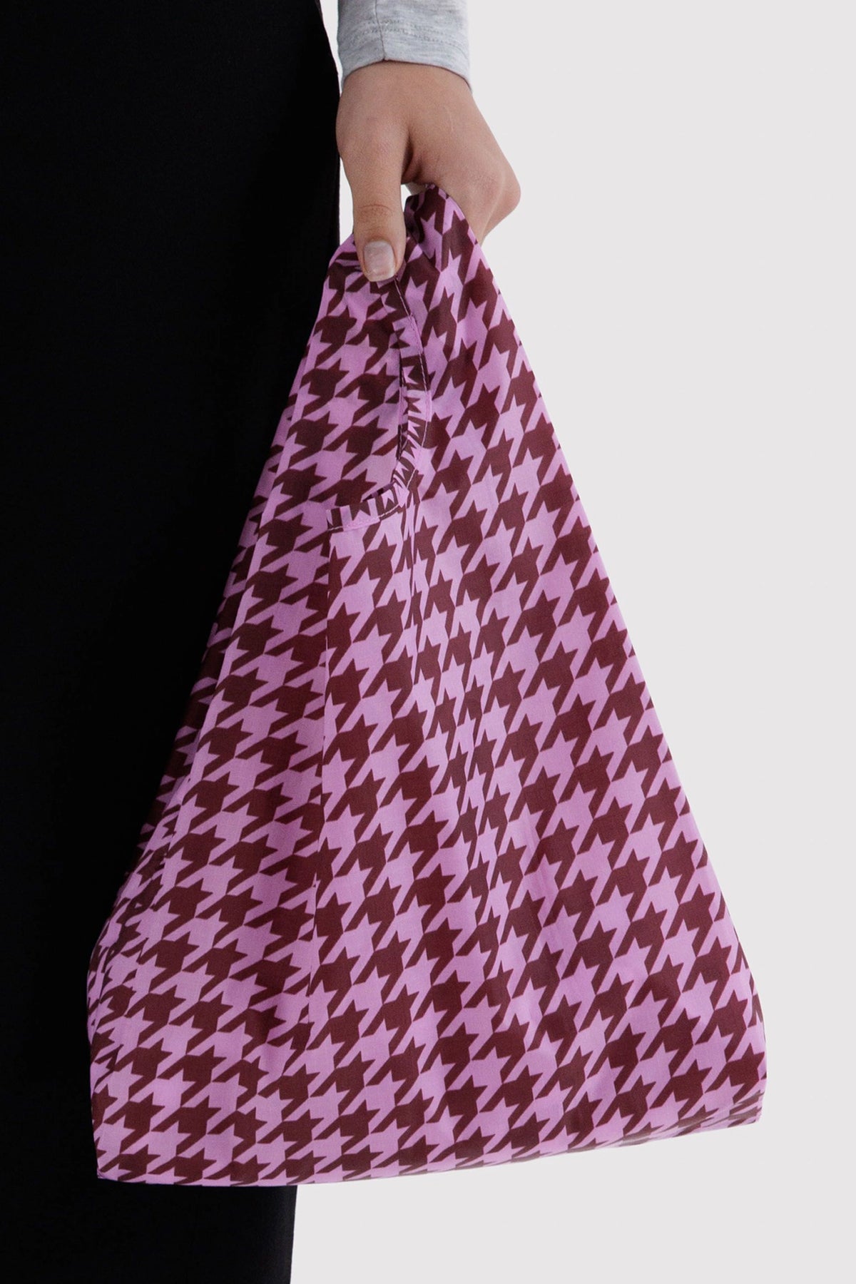 Baby BAGGU Pink Houndstooth