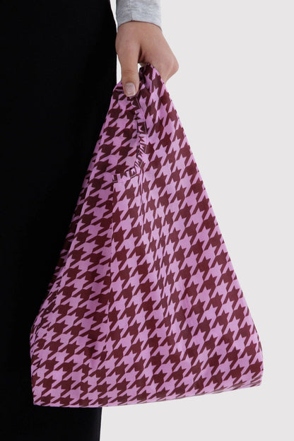 Baby BAGGU Pink Houndstooth