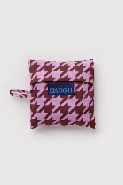 Baby BAGGU Pink Houndstooth