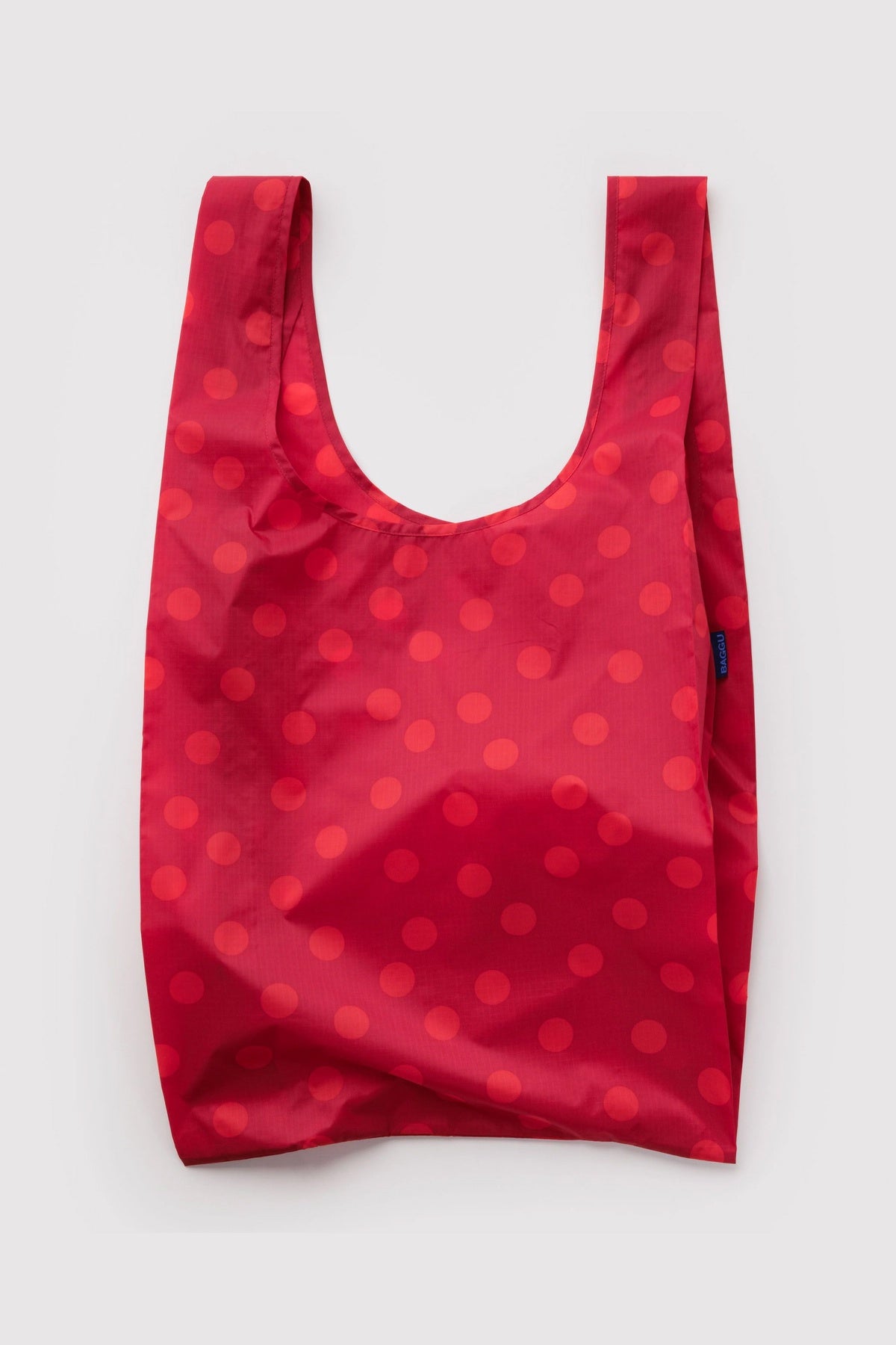 Big BAGGU Red Polka Dot