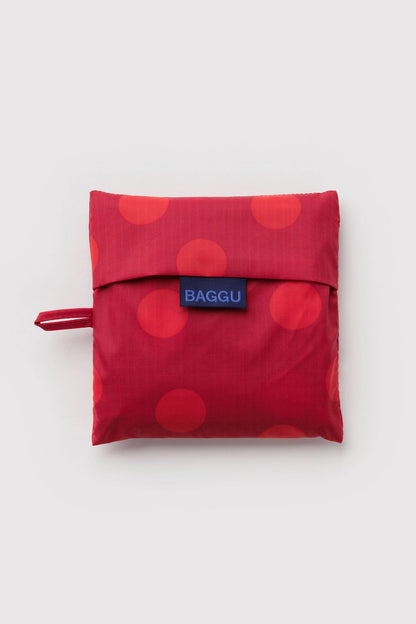 Big BAGGU Red Polka Dot