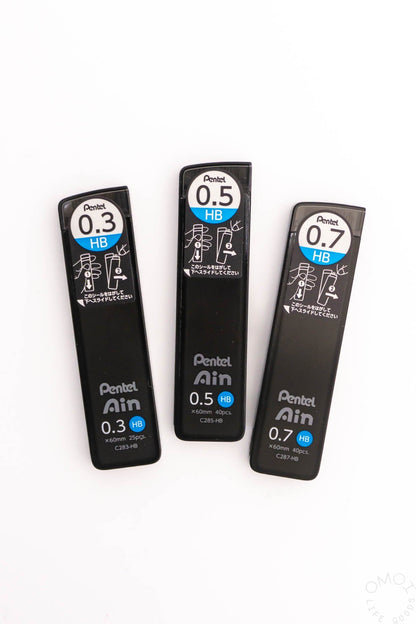 Pentel AIN STEIN Pencil Lead HB Refills