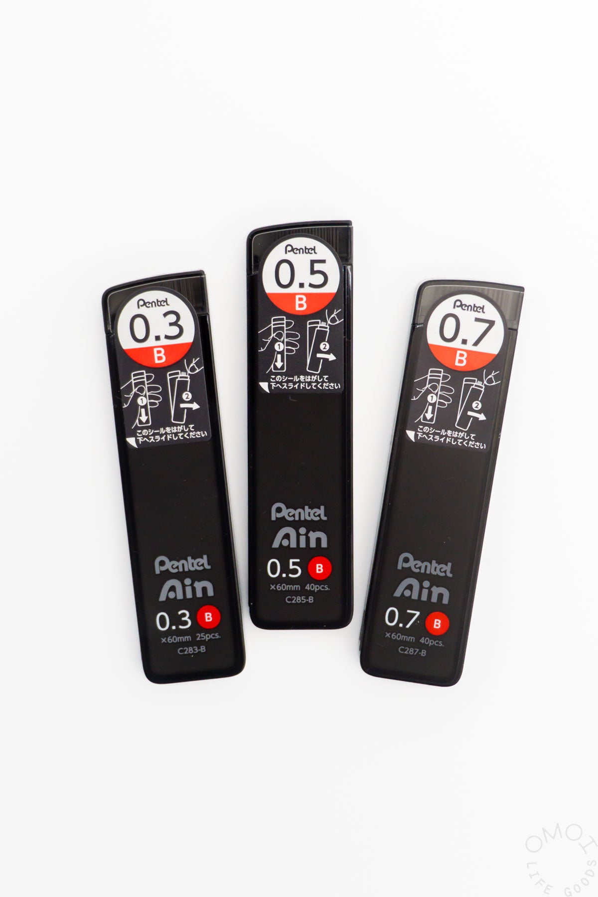 Pentel AIN STEIN Pencil Lead B Refills