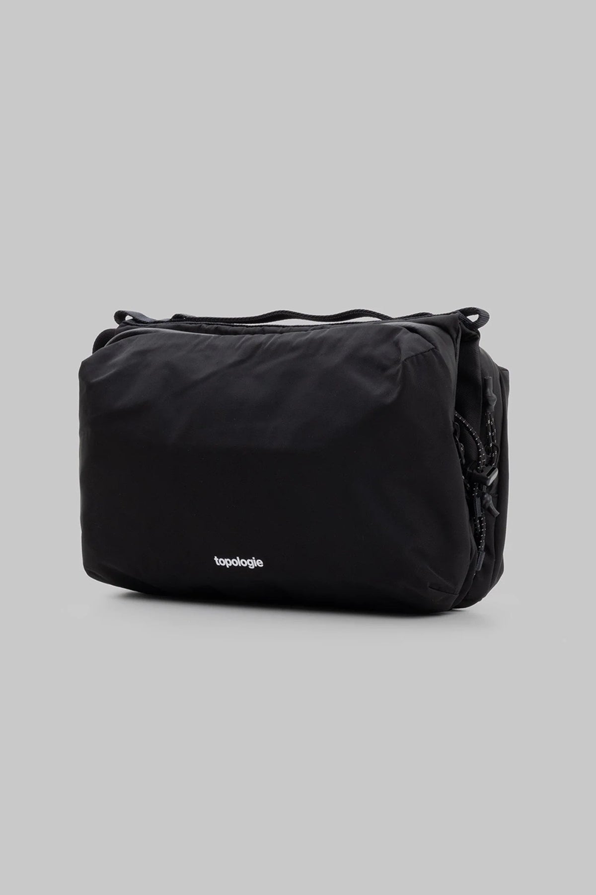 Topologie Bottle Sacoche Large Black Tech Sateen