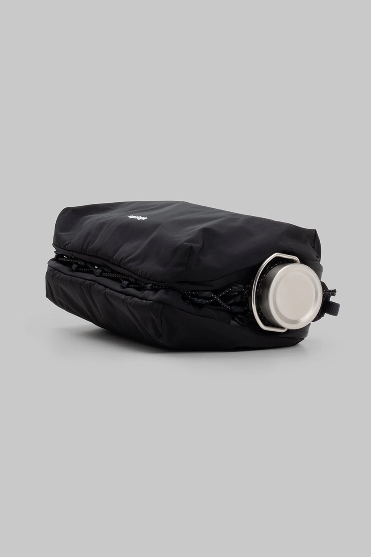Topologie Bottle Sacoche Large Black Tech Sateen