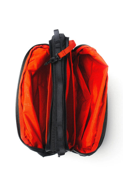 Topologie Bottle Sacoche Large Black Tech Sateen
