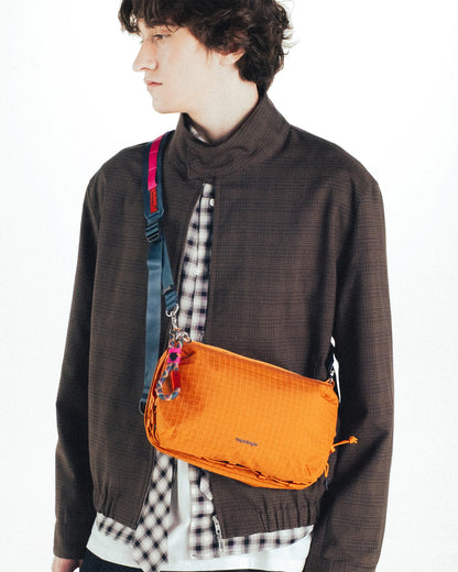 Topologie Bottle Sacoche Large Burn Orange Glazed Ripstop