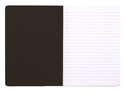 Rhodia A5 Side Staple Notebook - Black, Lined