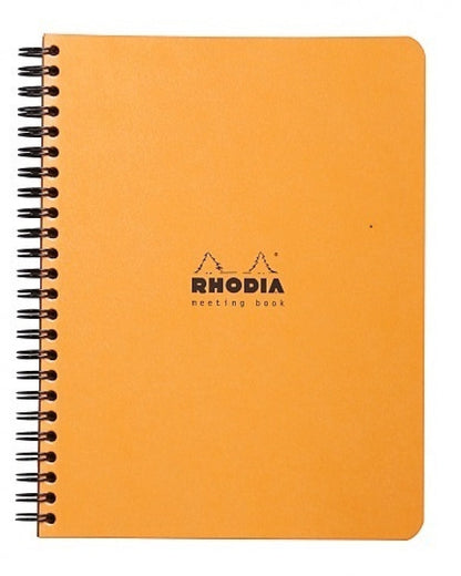 Rhodia A5+ Meeting Book - Orange