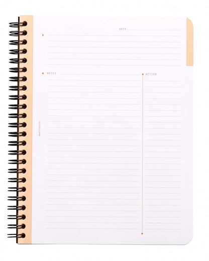 Rhodia A5+ Meeting Book - Orange