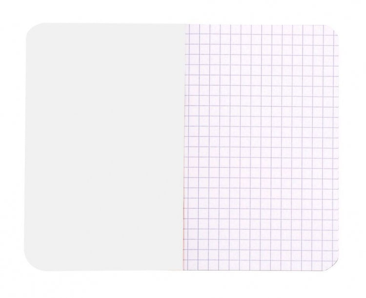 Rhodia Side Staple Pocket Notebook - Ice White, Graph